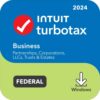 TurboTax – Business 2024 Federal Only + E-file – Windows [Digital]